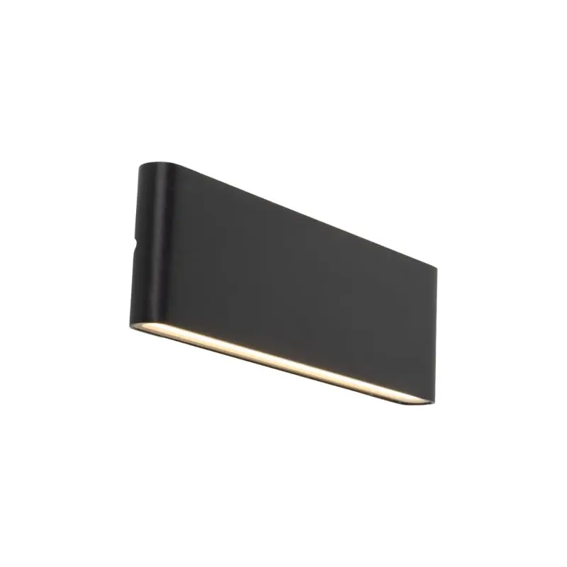 ARWENA L kinkiet zewnętrzny góra/dół TKlighting, LED, czarny, IP54, 3000K | Końcówka serii