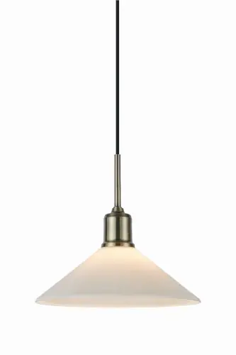 Bezpośrednio od producenta - Lampa VELA biała wisząca do okna, błyszczący klosz wtyczka ścienna 108867 Markslojd