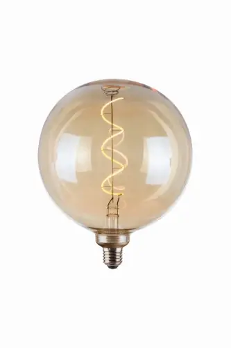 Tylko w tym tygodniu - Żarówka GLOBE Bulb E27 4W Soft LED 200 Amber 108724 Markslojd